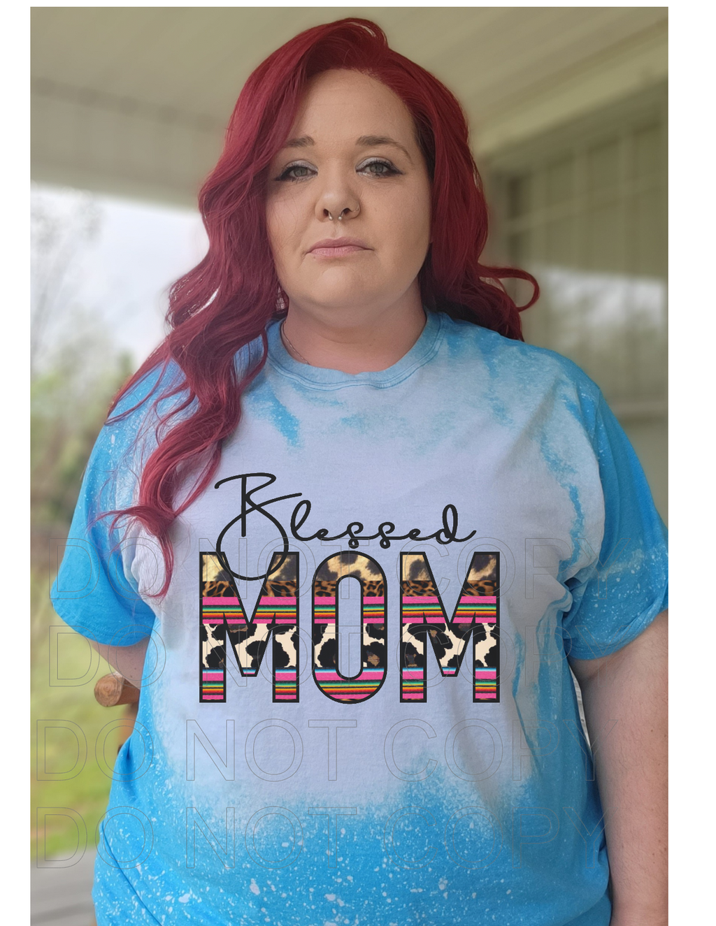 BLESSED MOM TEE