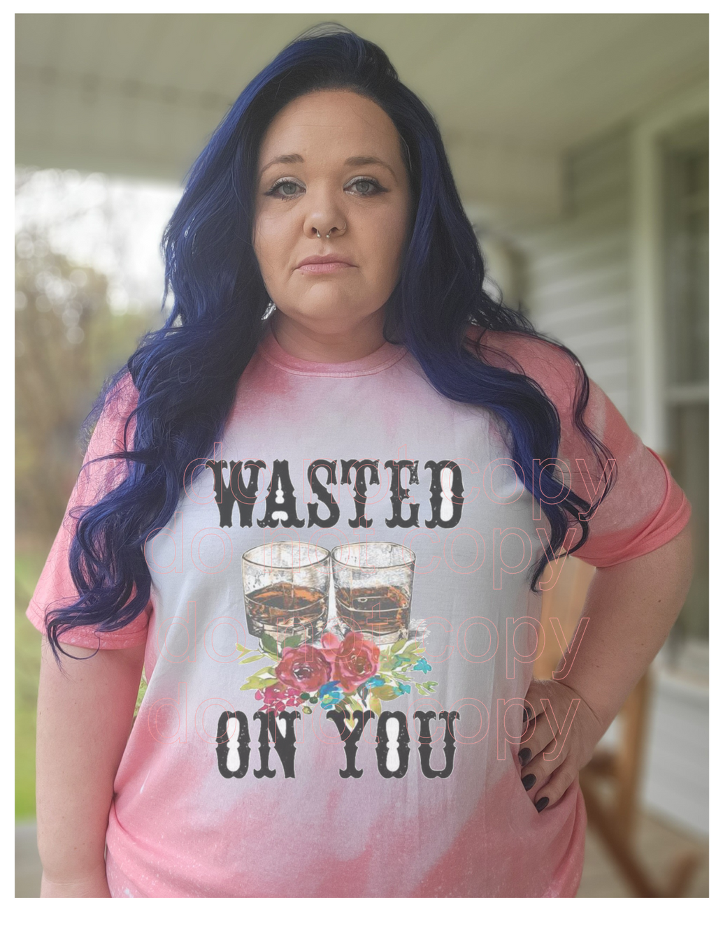 WASTED ON YOU TEE